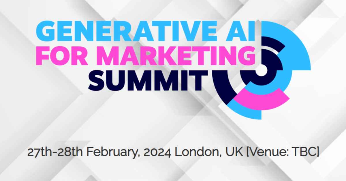 Generative AI for Marketing Summit