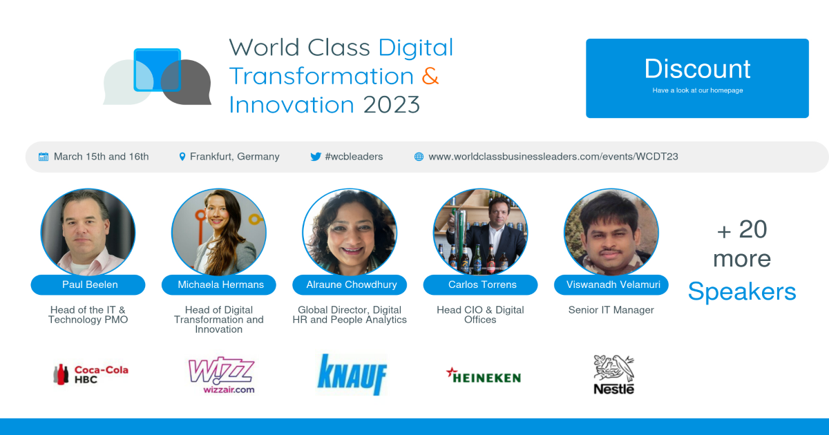 World Class Digital Transformation & Innovation 2023