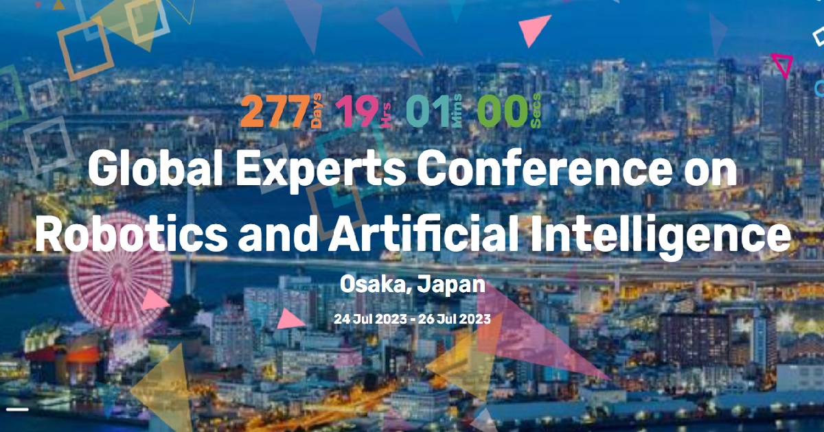 Global Experts Conference on Robotics and Artificial Intelligence