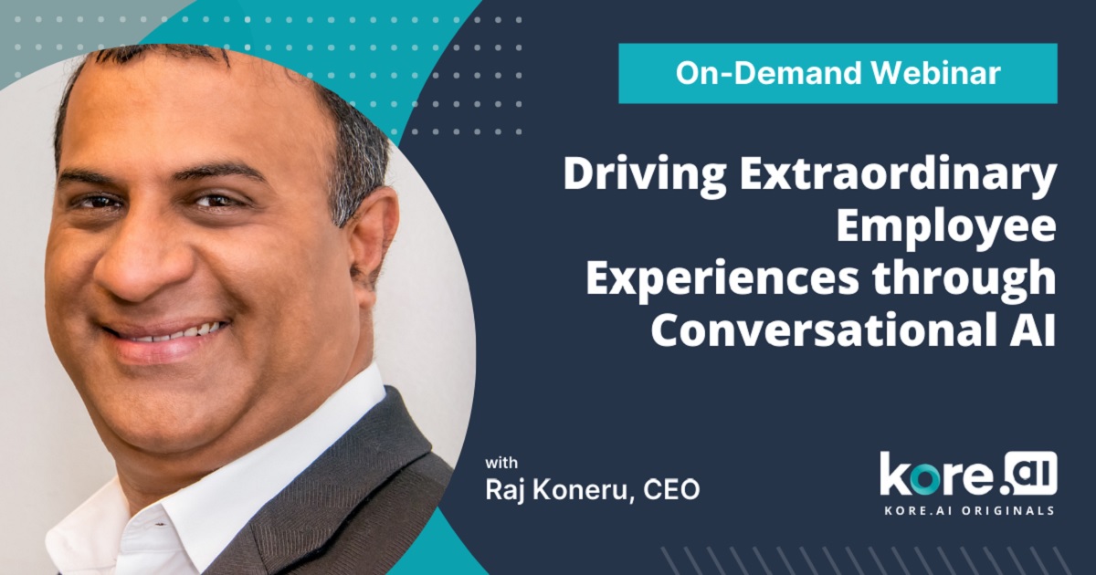 Driving Extraordinary Employee Experiences through Conversational AI