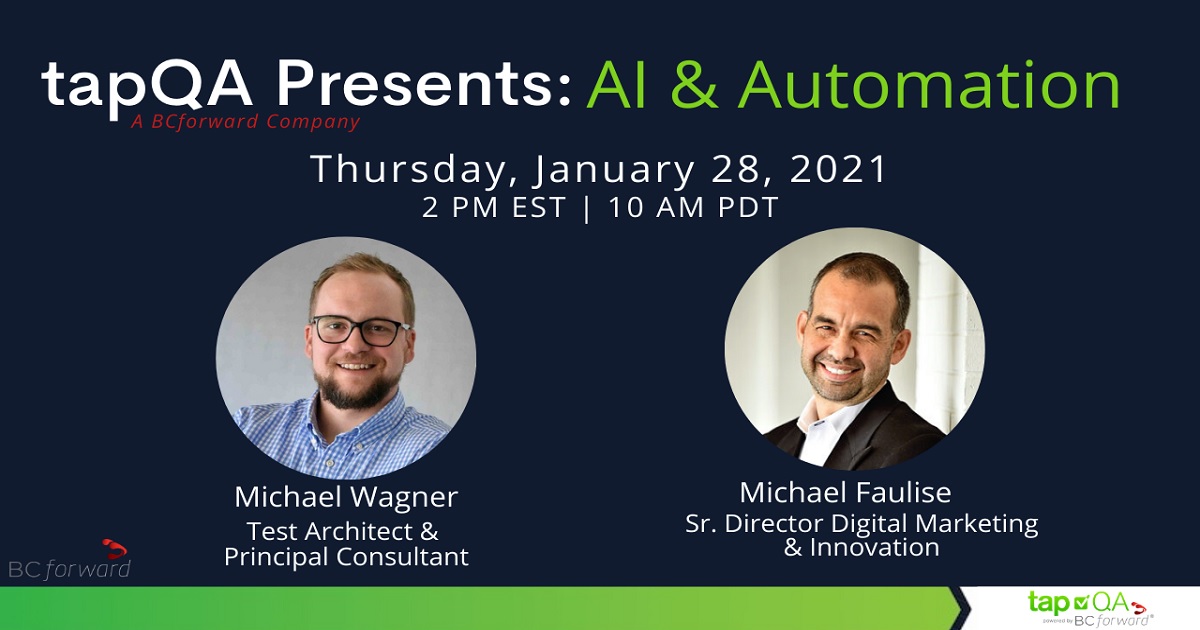 tapQA Presents: AI & Automation