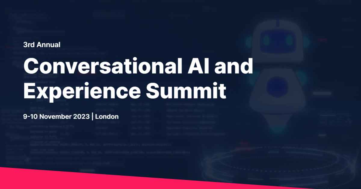 3rd Annual Conversational AI and Experience Summit