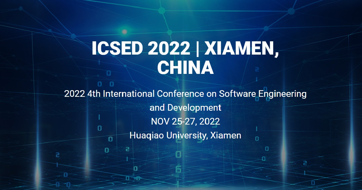 2022 4th International Conference on Software Engineering and Development
