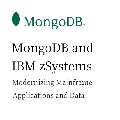MongoDB and IBM zSystems