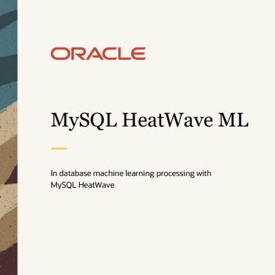 MySQL HeatWave ML