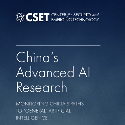 China’s Advanced AI Research